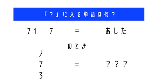 ねとらぼ　暗号　クイズ