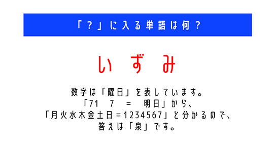 ねとらぼ　暗号　クイズ