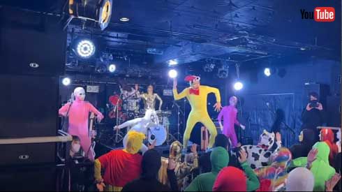 0.1gの誤算 全身タイツ ライブ ファン バンギャ V系 バンド カオス