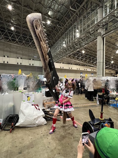 ウマ娘 スマートファルコン ファル子 コスプレ 大剣 ニコニコ超会議