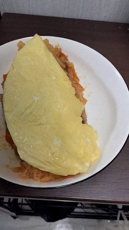 自信作のオムライス