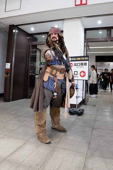 Jay Sparrowの「パイレーツ・オブ・カリビアン」ジャック・スパロウ