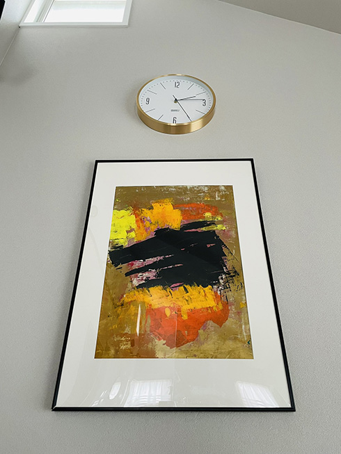 抽象画 子どもの絵 創作