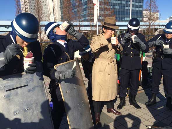 ルパン三世 カリオストロの城 コスプレ 併せ 銭形警部 銭形突撃隊