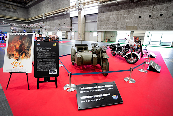 「インディ・ジョーンズ」のバイク