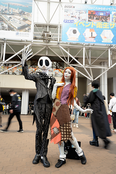 傷口にポン酢の「ナイトメアー・ビフォア・クリスマス」ジャック・スケリントン＆黒 蜜 糖のサリー