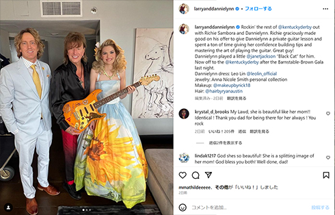 ラリーとダニーリン・バークヘッド父娘、リッチー・サンボラ