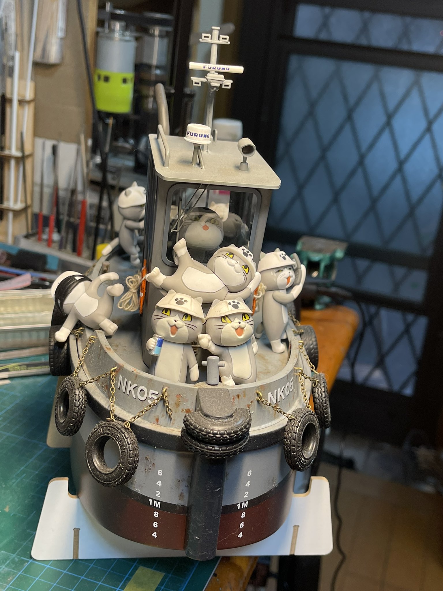 とてもヨシ！　見た瞬間“何かが起こりそうな予感のする船”に「その内山を登り始める」「すでに転落しかけてる」