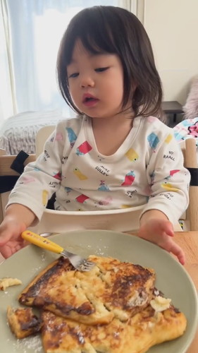 フレンチトーストに挑戦！