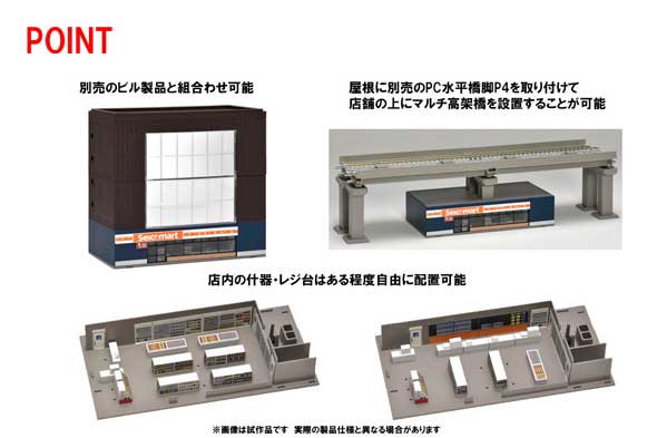 セイコーマート セコマ トミックス 建物 北海道 コンビニ 模型 Nゲージ