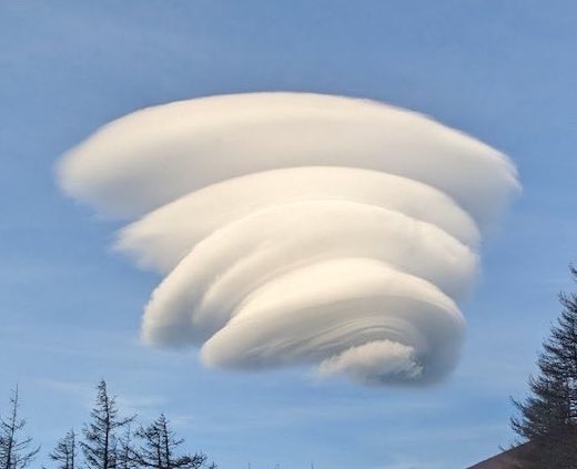 雲 富士山 ソフトクリーム 笠雲 気象 自然
