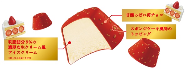 ピノ アイス 苺 ショートケーキ