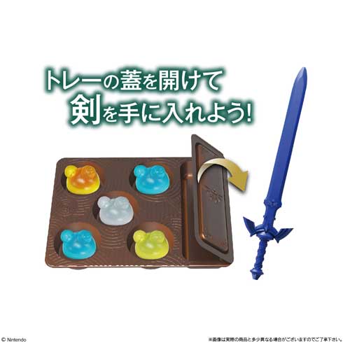食玩 ゼルダの伝説 ティアーズ オブ ザ キングダム ソードピック グミ 剣 チュチュ