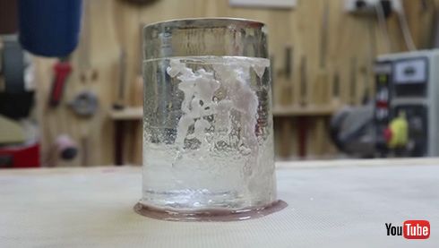 蝋 レジン 実験