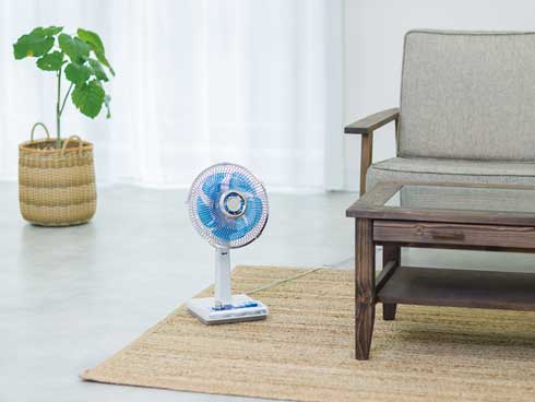 昔懐かしい“昭和レトロな扇風機”が発売 高さ約41センチのミニ