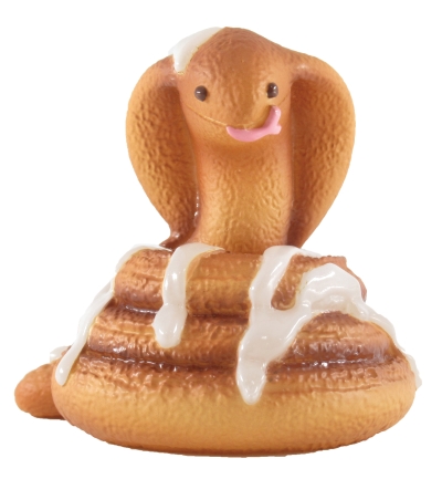 シナモンロールのへび「とぐろーる」