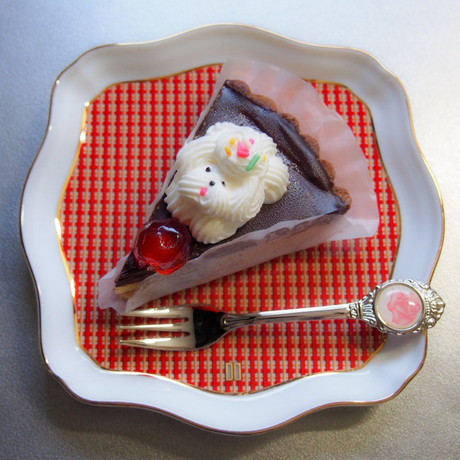 わんちゃんのチョコ生タルト