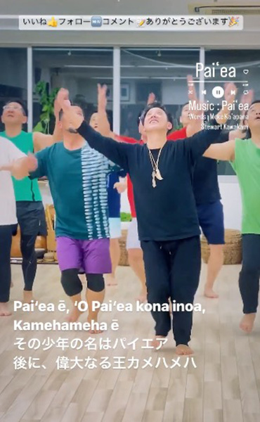 メンズフラ Instagram ハワイアンミュージック