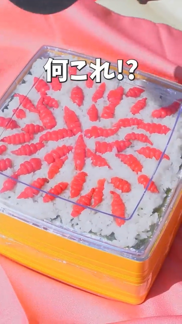 初めての愛妻弁当を開けてみたら「きーもい」「何これ」　お花見中のドッキリに「いろいろ言いながらもうれしそう」「愛を感じる」とほっこり