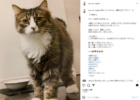 遠野なぎこInstagram