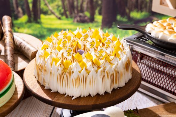 ウッドストックのレモンメレンゲケーキ