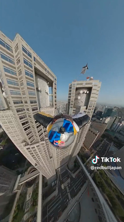 スカイダイビング フライト 都庁