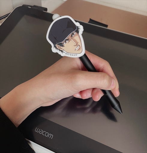 液タブのペン　新テニスの王子様　真田弦一郎