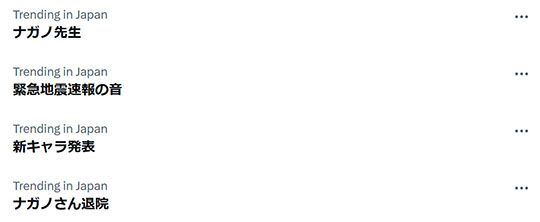 ナガノ先生　ちいかわ　退院報告