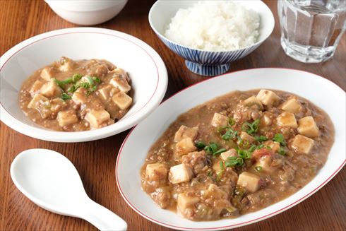 5種の野菜入り麻婆豆腐