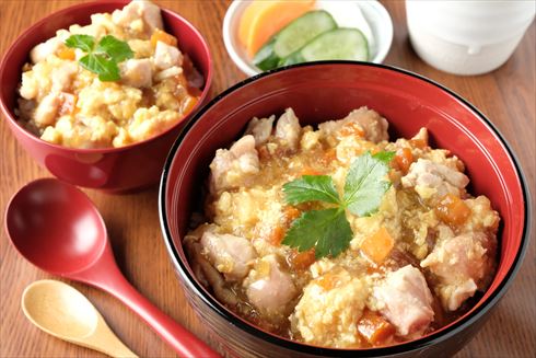 こだわりだしの親子丼