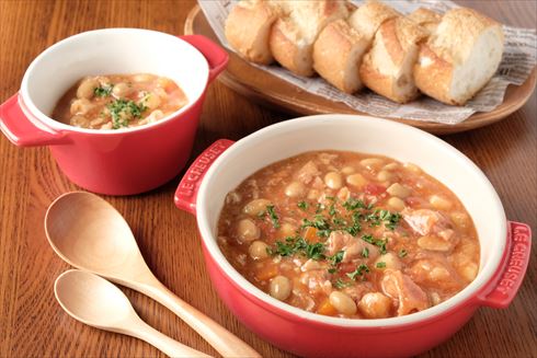 野菜とお豆のポークビーンズ.