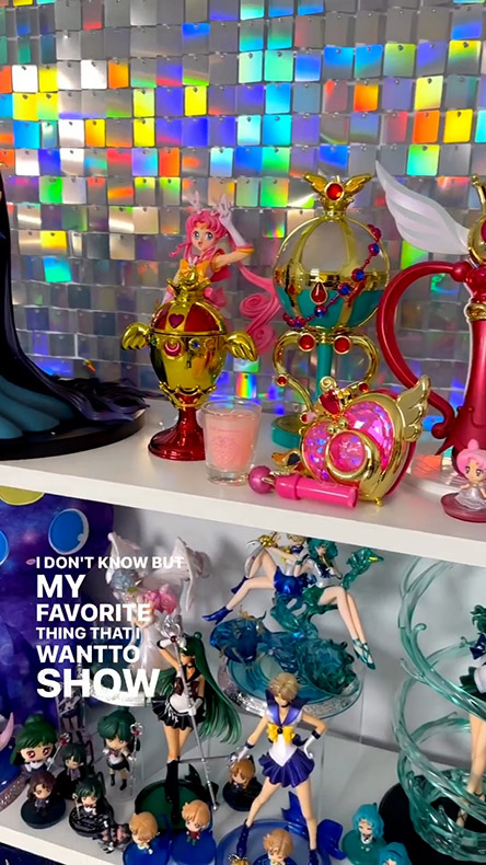 セーラームーンコレクションのアップ