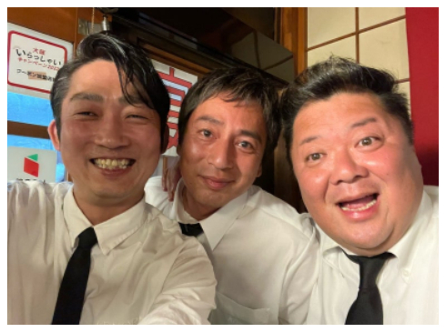 ノンスタイルの石田明、ブラックマヨネーズの小杉竜一、チュートリアルの徳井義実