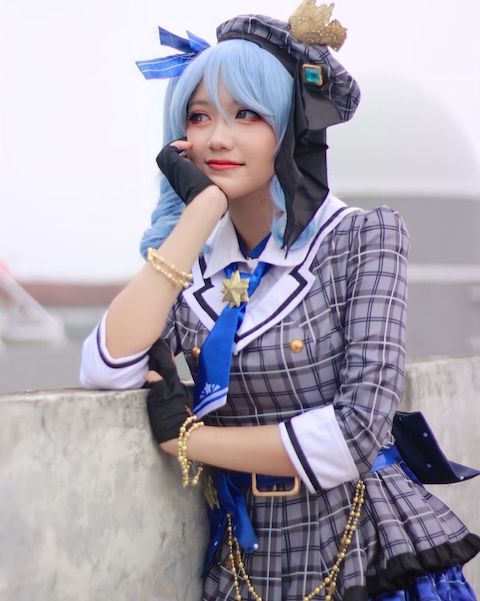 ホロライブ コスプレ 星街すいせい