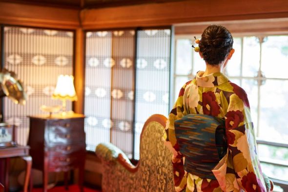 「大正ロマン×着物ランチ」：着物を着て大正ロマンなレトロ建築を堪能