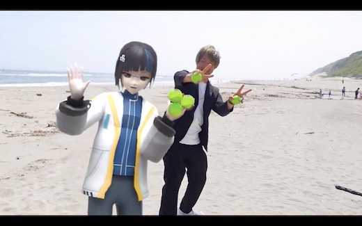 VTuber ジャグリング 技術の無駄遣い 実写 次元の壁