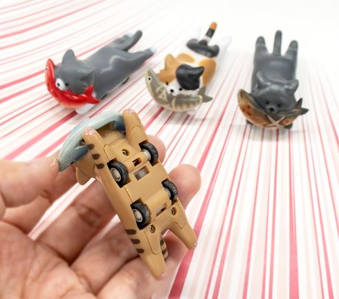 猫　カプセルトイ