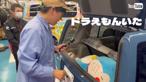 日産ラシーンと「ジェラードン」のかみちぃ