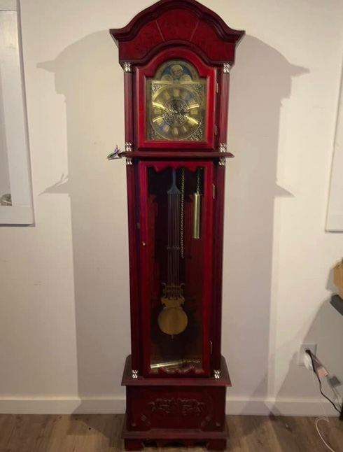 古時計 ハンドペイント リメイク