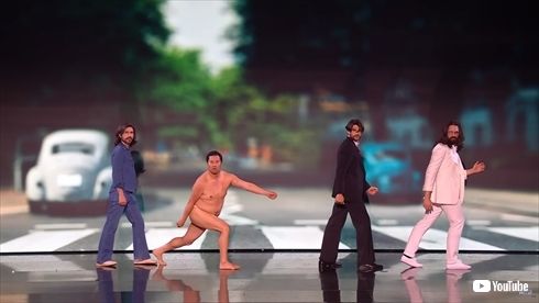 「ブリテンズ・ゴット・タレント」の準決勝に出場したとにかく明るい安村