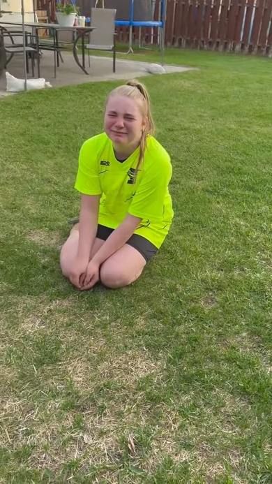 子犬サプライズ