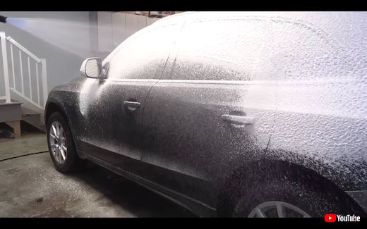 掃除 クリーニング クルマ アウディ