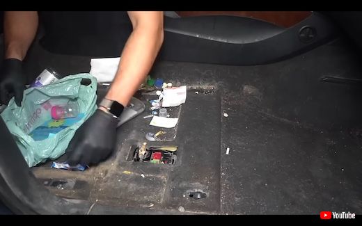 掃除 クリーニング クルマ アウディ