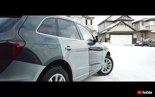 掃除 クリーニング クルマ アウディ