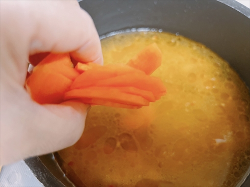 ねとめし 給食 ピリ辛スープ