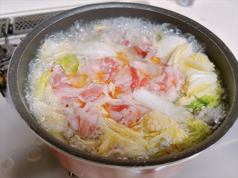 ねとめし 給食 ピリ辛スープ