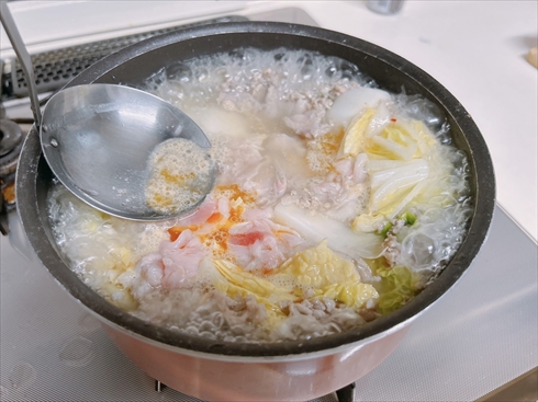 ねとめし 給食 ピリ辛スープ