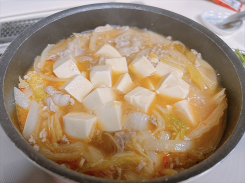 ねとめし 給食 ピリ辛スープ