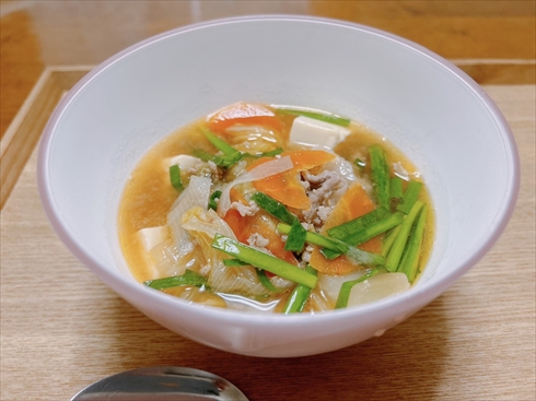 ねとめし 給食 ピリ辛スープ