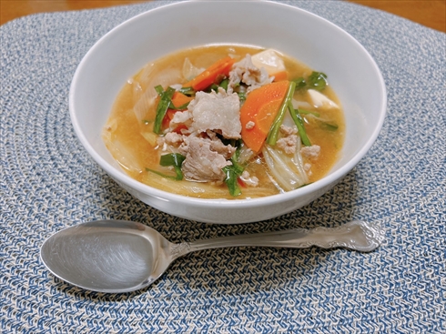 ねとめし 給食 ピリ辛スープ
